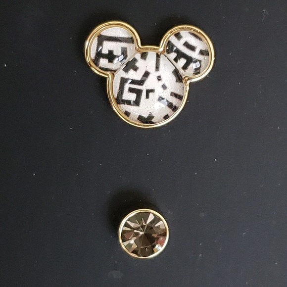 COACH DISNEY MICKEY MOUSE X KEITH HARING STUD EARRINGS BOXED SET:NIB C7783 - Picture 4 of 11